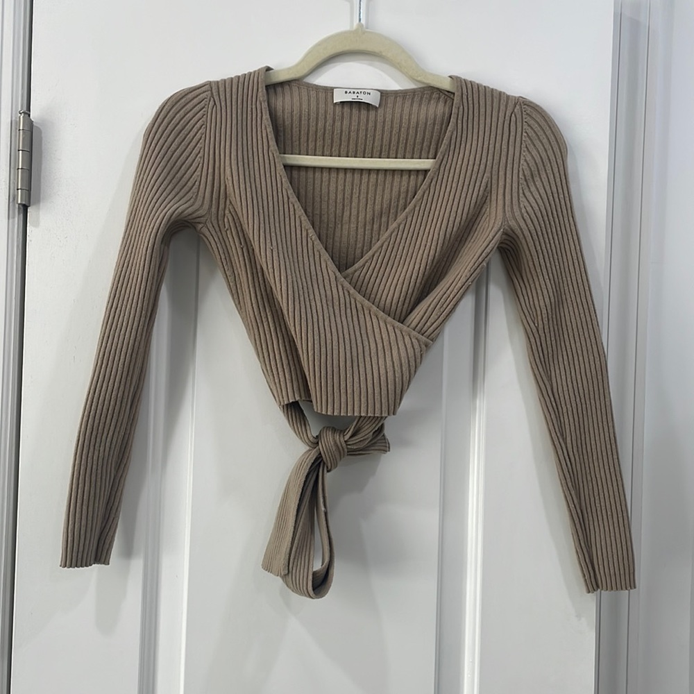 Aritzia cropped sweater